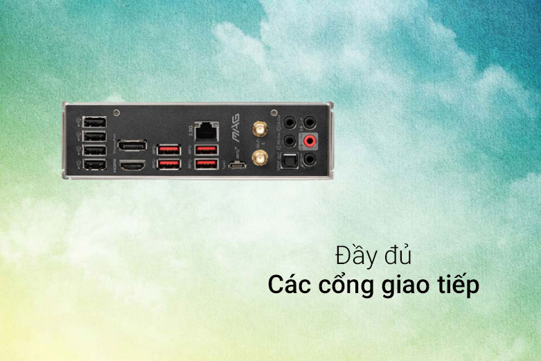 Mainboard MSI MAG B660 TOMAHAWK WIFI DDR4| Đầy đủ cổng giao tiếp