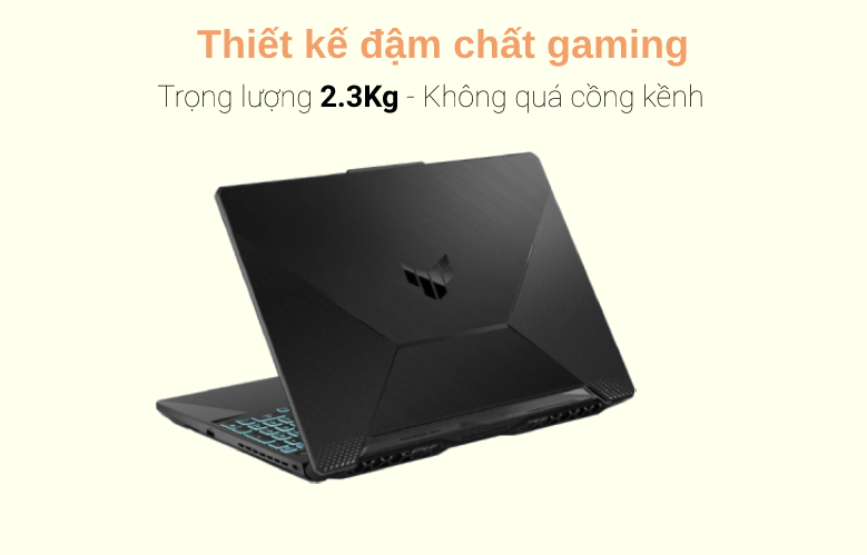 Laptop ASUS TUF Gaming FA506IHR-HN019W| Thiết kế đạm chất gaming