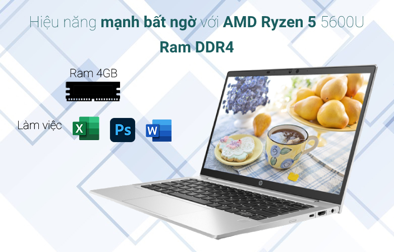 Laptop HP ProBook 635 Aero G8 46J51PA | Hiệu năng mạnh mẽ