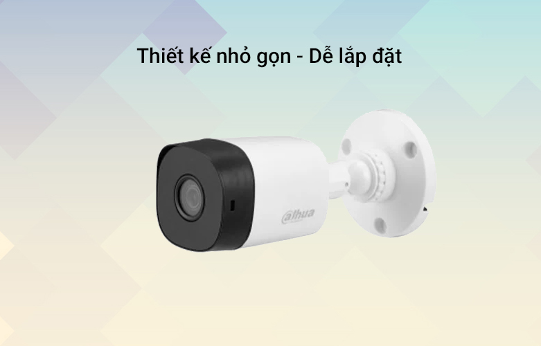 Camera Dahua DH-HAC-B1A21P | Thiết kế nhỏ gọn dễ cài đặt