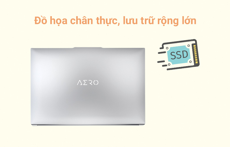 Laptop GIGABYTE AERO 16 XE5 73VN938AH | Đồ họa mượt mà