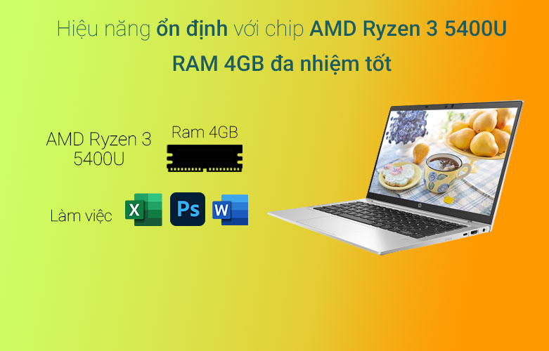 Laptop HP ProBook 635 Aero G8 (46J48PA) | Hiệu năng ổn định