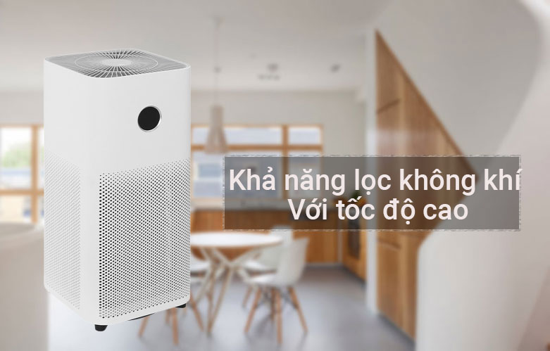 Máy lọc không khí Xiaomi Mi Air Purifier 4 (BHR5096GL) | Khả năng lọc không khí