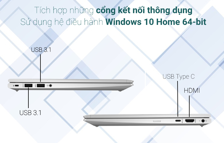 Laptop HP ProBook 635 Aero G8 46J51PA | Đa dạng cổng kết nối