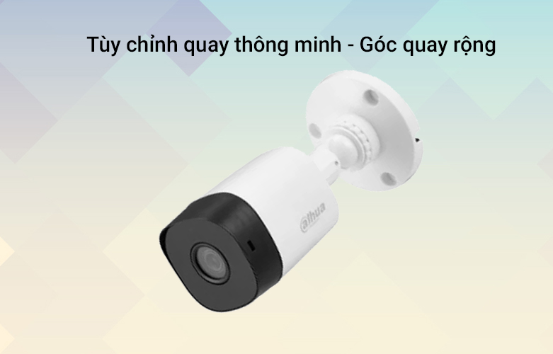 Camera Dahua DH-HAC-B1A21P | Quay thông minh góc quay rộng