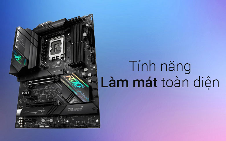 Bo mạch chính/ Mainboard Asus ROG STRIX B660-F Gaming Wifi | Làm mát toàn diện