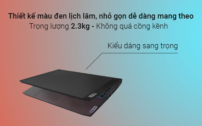 Laptop Lenovo IdeaPad Gaming 3 15ACH6-82K201BBVN Đen | Phong Vũ Laptop Lenovo IdeaPad Gaming 3 15ACH6-82K201BBVN Đen | Phong Vũ