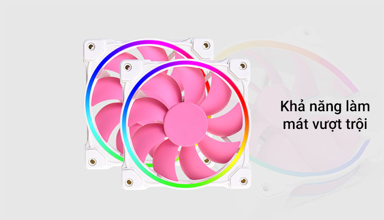 Tản nhiệt nước Id-Cooling Pinkflow 240 Diamond | Làm mát vượt trội