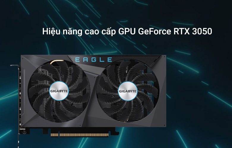 Card màn hình GIGABYTE GeForce RTX 3050 EAGLE OC | Hiệu năng cao cấp