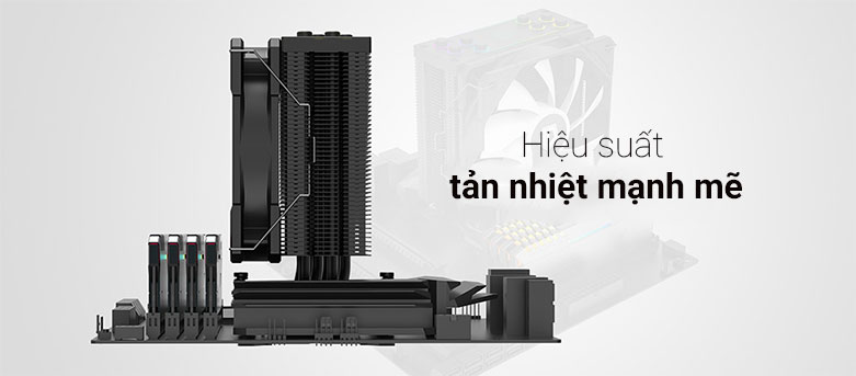 Tản nhiệt khí CPU Id Cooling Se-224-Xt Argb V3 | Tản nhiệt mạnh mẽ