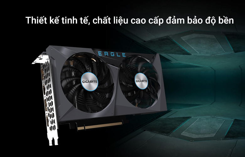 Card màn hình GIGABYTE GeForce RTX 3050 EAGLE OC | Thiết kế tinh tế