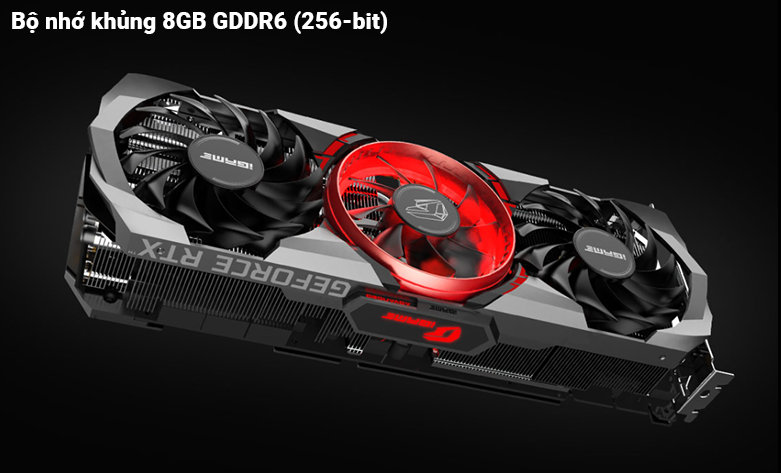 Card màn hình Colorful iGame GeForce RTX 3070 Advanced OC-V 8G GDDR6 8GB GDDR6 |  Bộ nhớ khủng 8gb