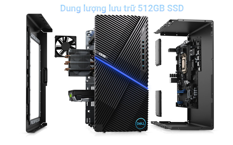 PC Dell G5 5000 Gaming (G5000B) |  Dung lượng 512Gb