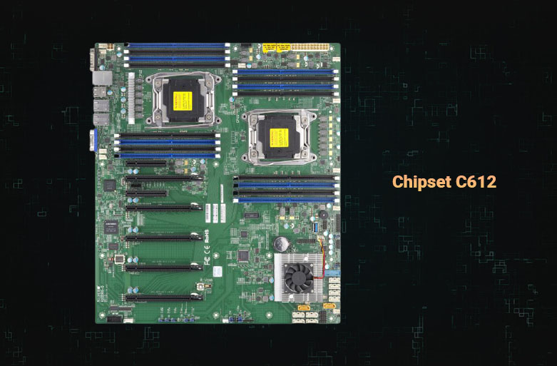 Mainboard Supermicro MBD-X10DRG-Q | Chipset C612