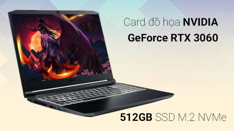 Máy tính xách tay ACER Nitro 5 AN515-57-77KU NH.QDGSV.001 | Đồ họa mượt mà