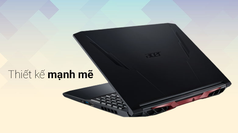 Máy tính xách tay ACER Nitro 5 AN515-57-77KU NH.QDGSV.001 | Thiết kế mạnh mẽ