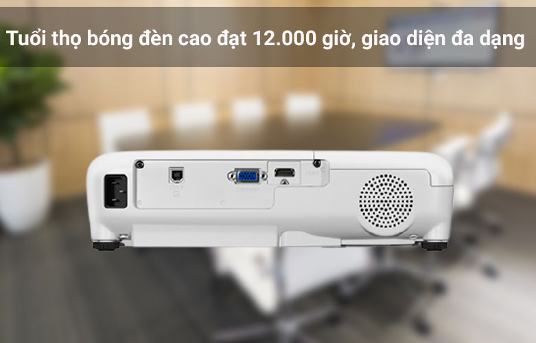 Máy chiếu Epson EB-E500 | Tuổi thọ bóng đèn cao