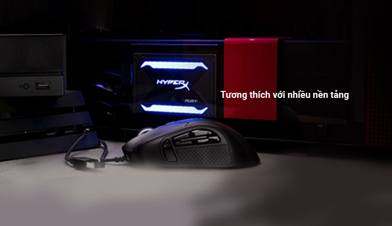 Kingston HyperX Pulsefire Raid | Tương thích nhiều nền tảng