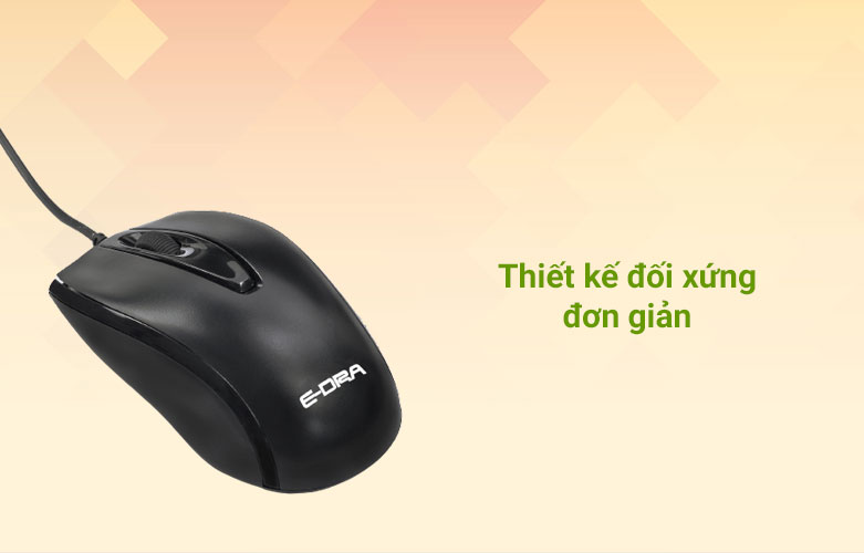 Chuột máy tính có dây E-Dra EM601v2 | Thiết kế đối xứng