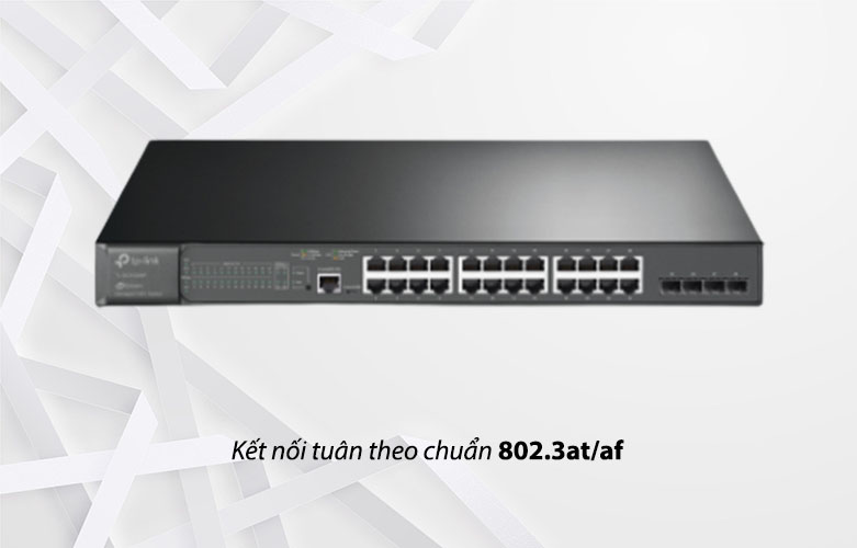 Thiết bị mạng TP-Link TL-SG3428MP 28-Port Gigabit L2 Managed Switch with 24-Port PoE+ |  Kết nối an toàn