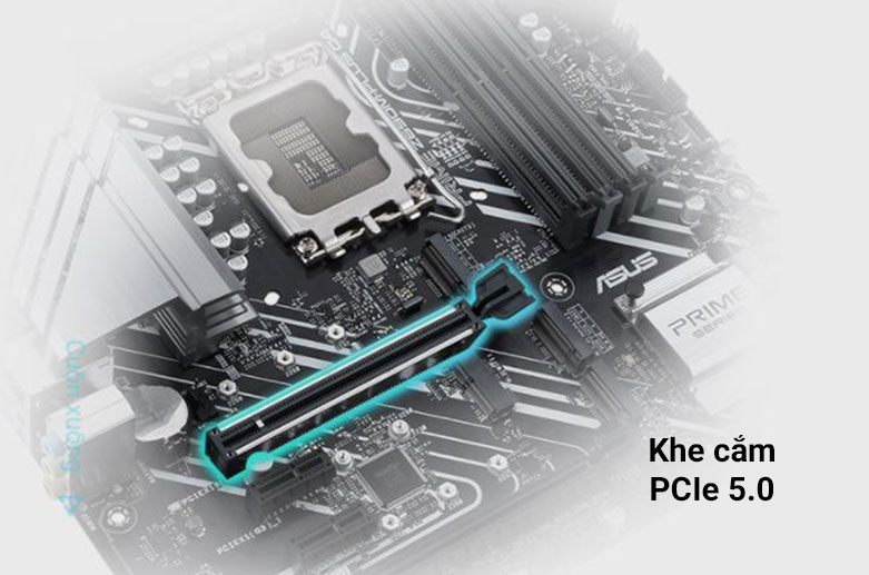 Mainboard ASUS PRIME Z690M-PLUS D4 | Kết nối ngoại vi nhanh chóng