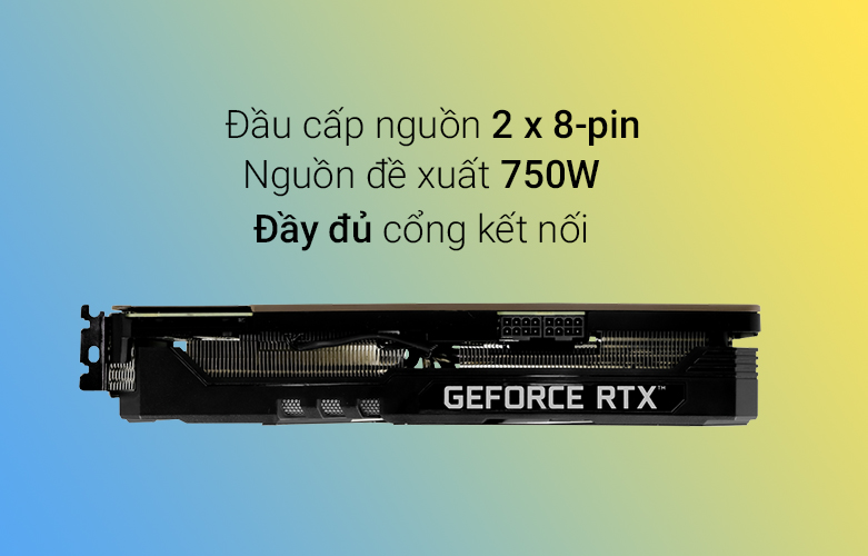 VGA Palit RTX 3080 GAMINGPRO 12GB | Đa dạng cổng kết nối
