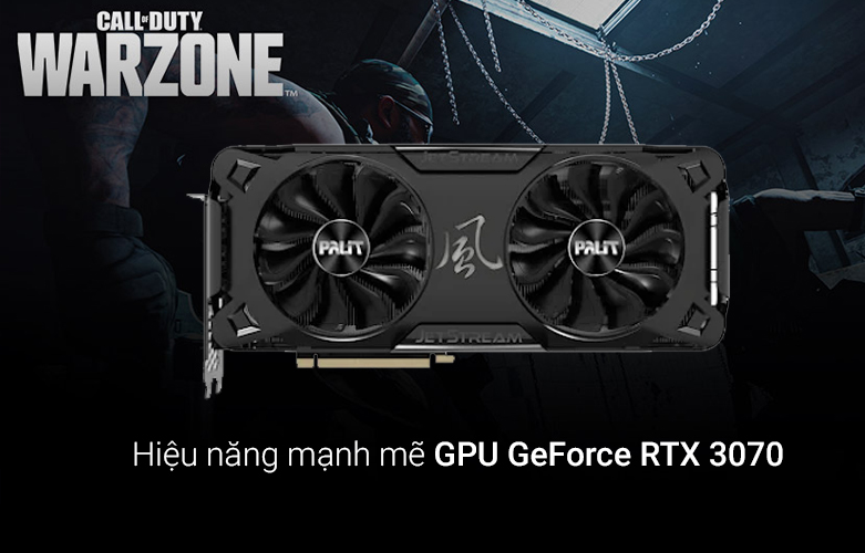 Card màn hình Palit RTX3070 JETSTREAM 8GB 8GB GDDR6 | Hiệu năng mạnh mẽ