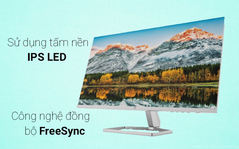 Màn hình LCD HP M27fw | Tấm nền LED sắc nét