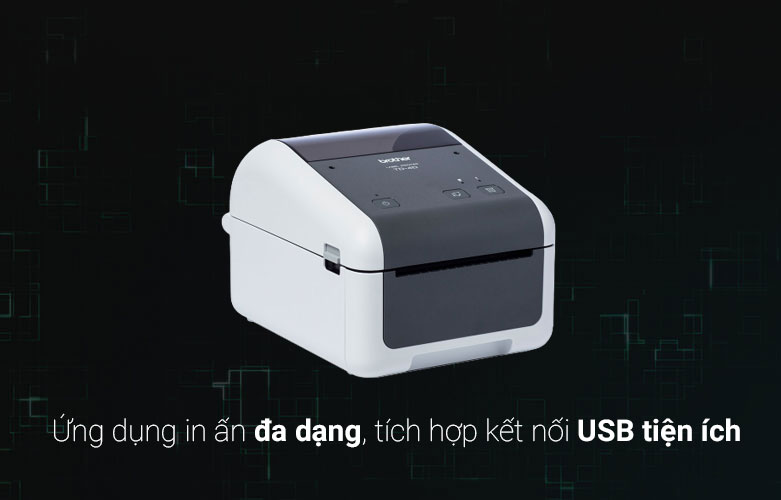 Máy in nhãn Brother TD-4410DN | Tích hợp usb tiện ích