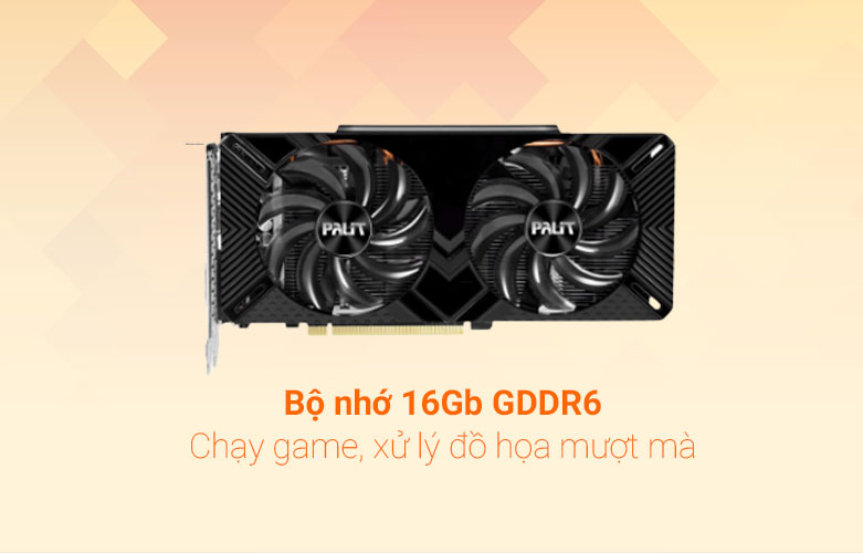 Card màn hình Palit GTX 1660 Super GP 6GB GDDR6 192bit | Xử lý mượt mà