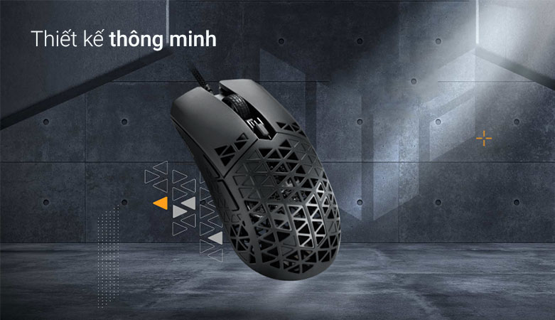 Chuột gaming ASUS TUF M4 AIR | Thiết kế thông minh