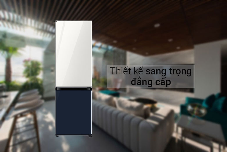 Tủ lạnh Samsung Inverter 339 lít RB33T307029/SV | Thiết kế sang trọng đẳng cấp