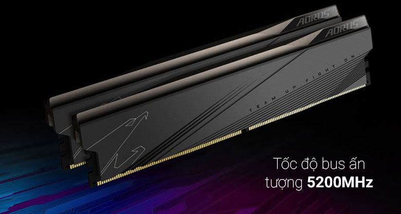 Ram Gigabyte Aorus 32GB DDR5 (GP-ARS32G52D5) |  Tốc độ bus ấn tượng