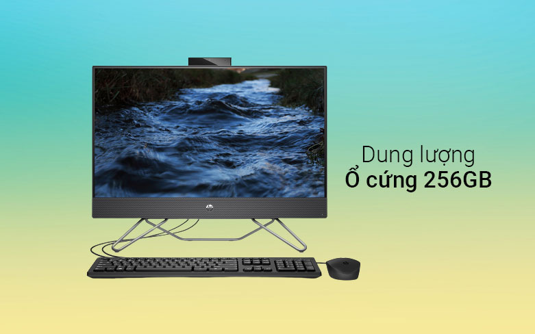 PC HP AIO 205 Pro G8 23.8 inch Full HD (5R3F1PA) | Ổ cứng 256Gb