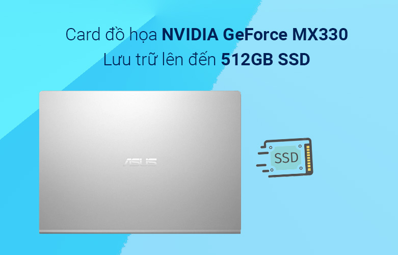 Laptop Asus Vivobook X515EP-EJ449W | Card đồ họa lưu trữ đến 512GB