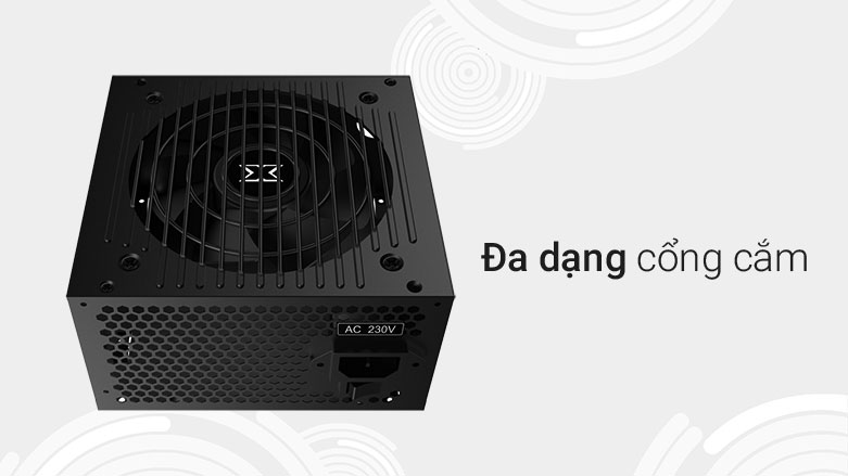 Nguồn máy tính XIGMATEK X-Power III 550 - 500W | Đa dạng ổ cắm