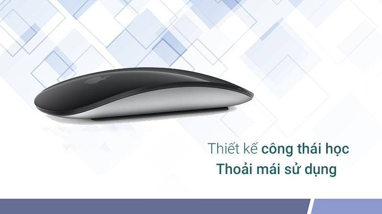Chuột Apple Magic Mouse 2022 | Thiết kế công thái học