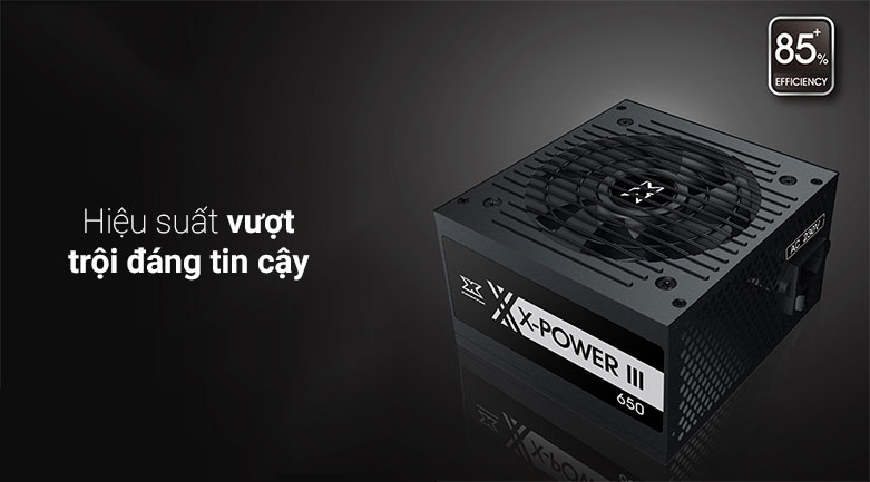 Power Xigmatek X-Power III 650 (600W, 230V) | Hiệu suất vượt trội