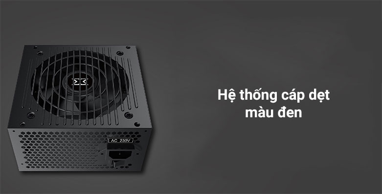 Power Xigmatek X-Power III 500 (450W, 230V) | Hệ thống cáp dẹt màu đen