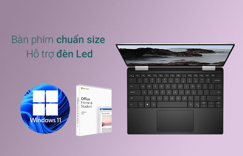 Laptop Dell XPS 13 9310 6GH9X | Bàn phím chuẩn size