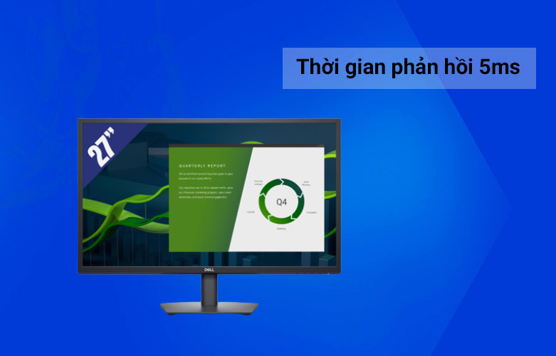 Màn hình LCD Dell E2722HS | Thời gian phản hồi 5ms