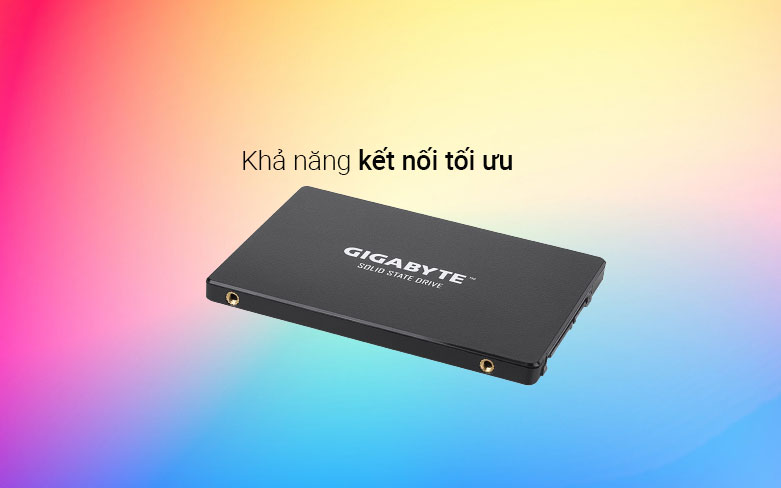 Ổ cứng SSD Gigabyte 256GB Sata III 2.5inch GP-GSTFS31256GTND | Kết nối tối ưu