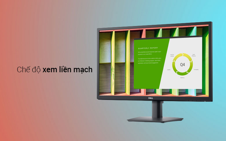 Màn hình LCD Dell E2422H | Chế độ xem liền mạch