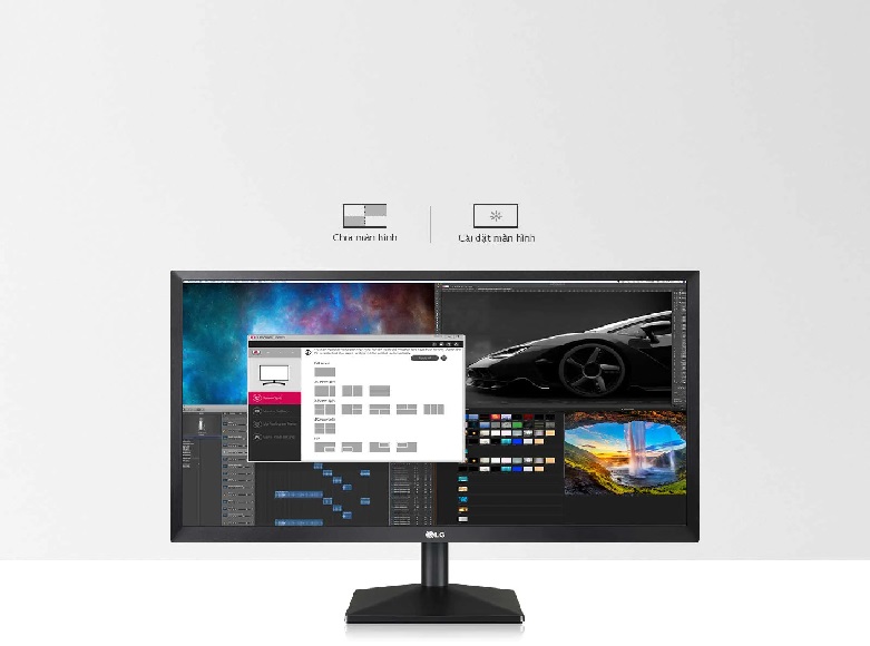 Màn hình LCD LG 22'' 22MN430M-B.ATV | Thuận tiện dễ kết nối