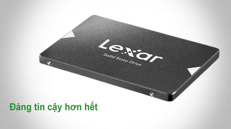 Ổ cứng SSD Lexar 2.5" 128GB Sata III 6Gb/s | Đáng tin cậy