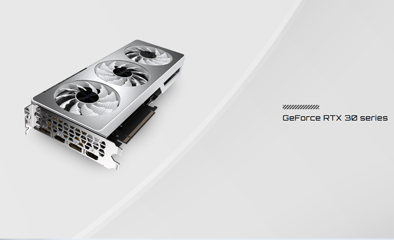 Card màn hình GIGABYTE GeForce RTX 3060 VISION OC 12G 12GB GDDR6 |  Trang bị chip đồ họa mạnh mẽ