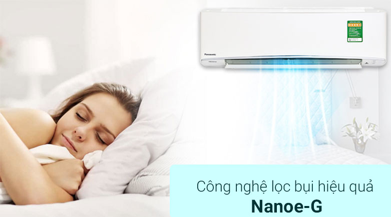 Máy lạnh Panasonic 1 HP CU/CS-XPU9XKH-8 | Công nghệ lọc bụi hiệu quả