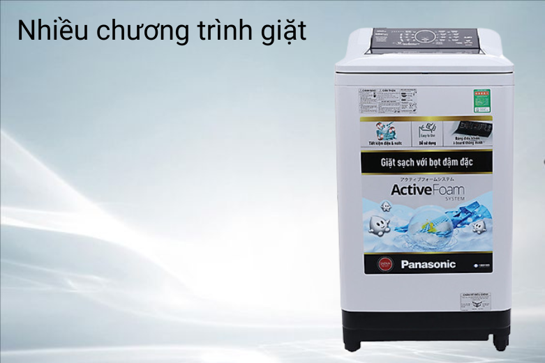 Máy giặt Panasonic 10 kg NA-F100A4GRV | Nhiều chương trình giặt