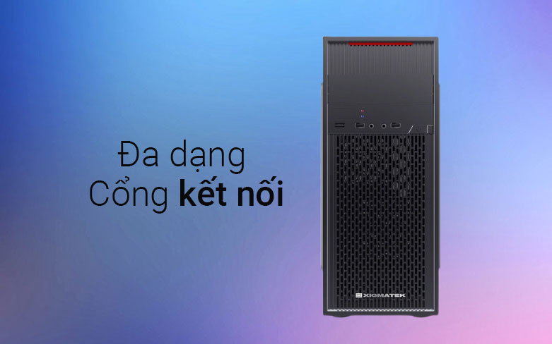 Thùng máy/ Case Xigmatek XA-22 (ATX) EN47567 | Đa dạng cổng kết nối