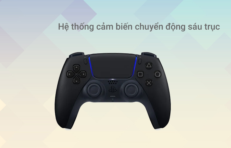 Tay cầm Game Pad không dây Sony Playstation PS5 DUALSENSE Black | Hệ thống chuyển động 6 trục